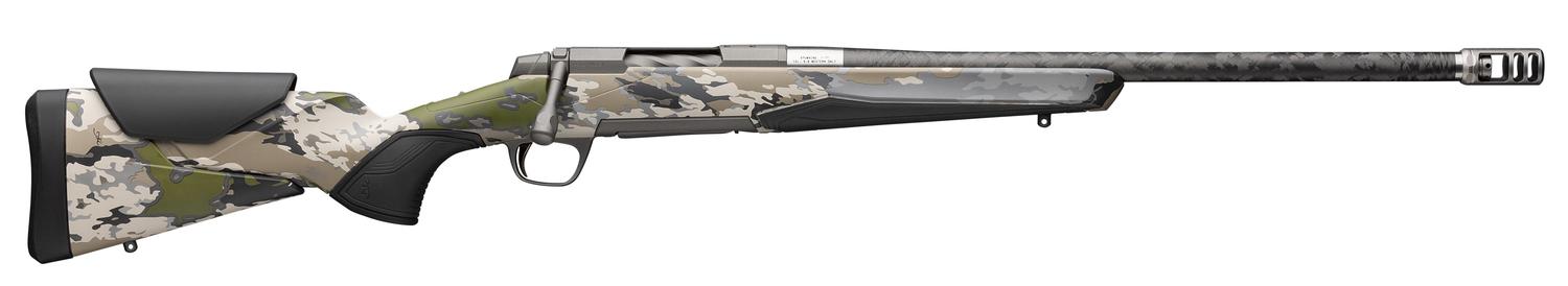 Browning X-Bolt 2 Speed Carbon Fiber SPR Bolt Action Rifle 036035299, 6.8 Western, 20" Threaded, Ovix Camo Stock, 3 Rds