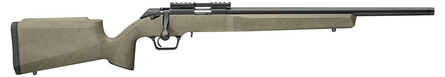 Springfield 2020 Rimfire Bolt-Action Target Rifle BART92022GBW, 22LR, 20" Heavy Profile BBL, OD Green Target Stock, 10 Rds