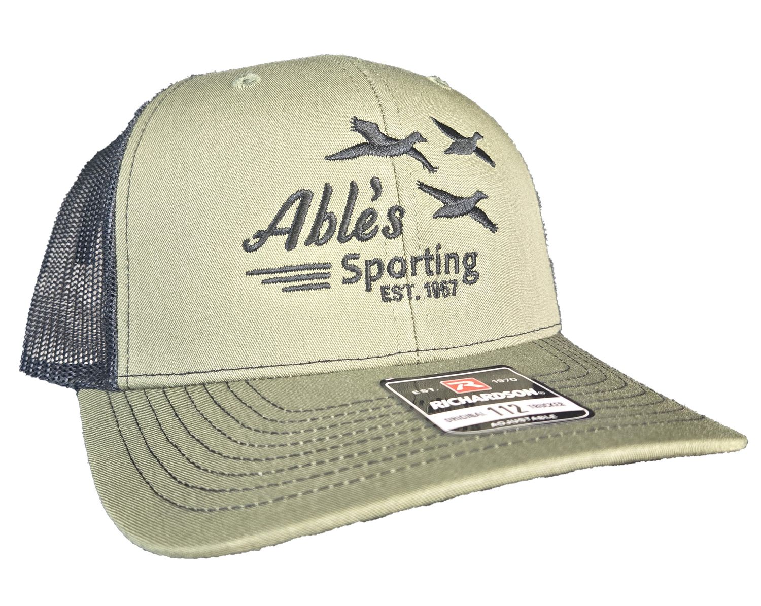 Able's Mesh Cap Loden, Black Mesh (ACLB112)