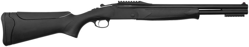 Chiappa 202 AXT Break Open Shotgun 930384, 20", 3" Chmbr, Black Adj Comb Synthetic Stock, 2 Rds