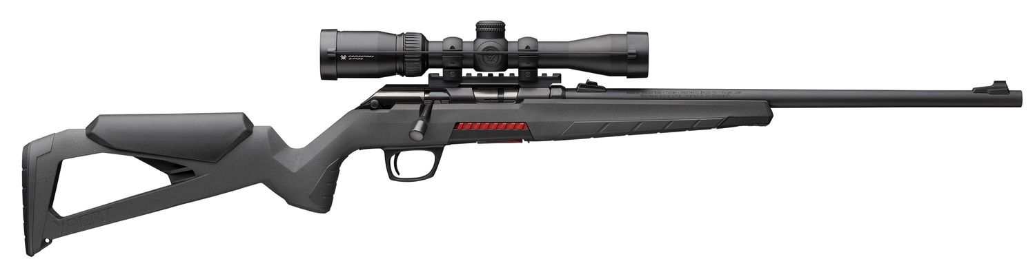 Winchester XPERT Bolt-Action Rifle 525233186, 17 WSM, 18", Synthetic Black Stock, Vortex Scope Package, 8 Rds