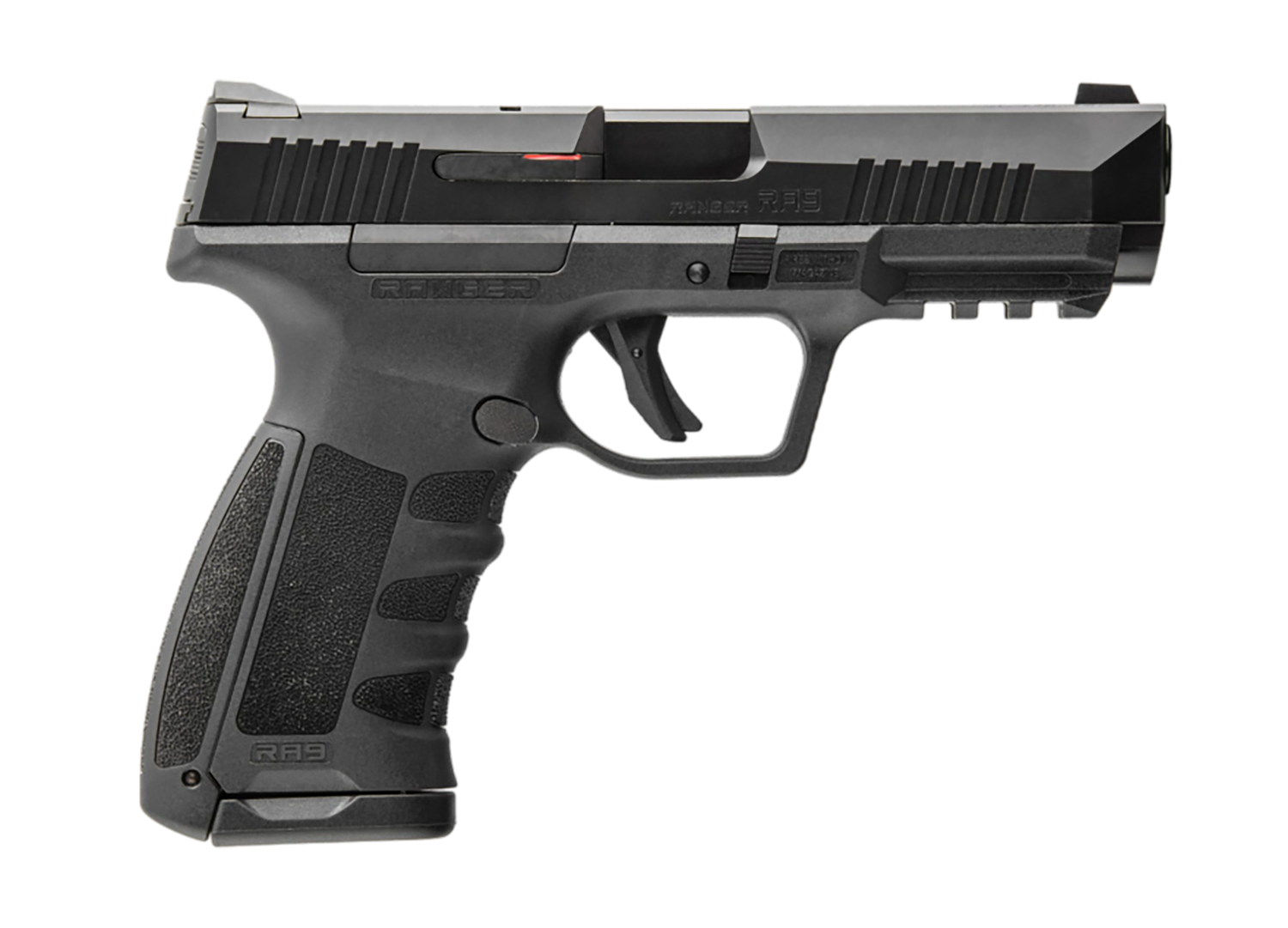 Dickinson RA9 Pistol RA9B, 9mm Luger, 4.25in, Black Finish, 17 Rds