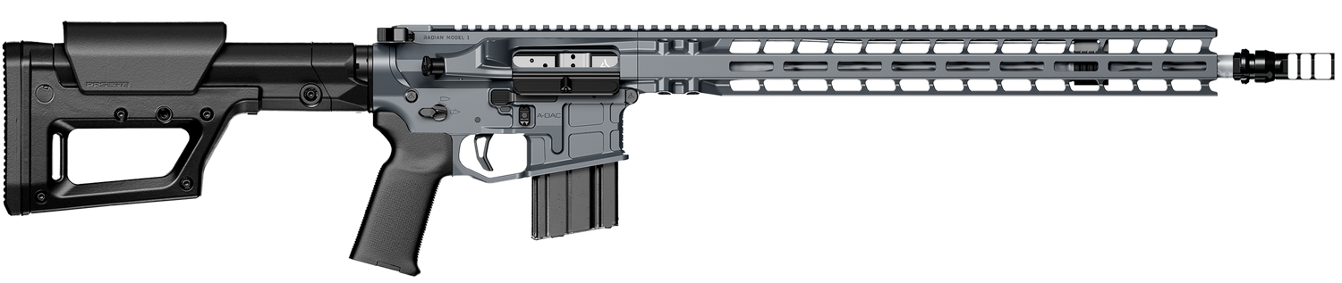 Radian Weapons Model 1 Pistol Rifle R0857, 6mm ARC, 18", SB Tactical SBA3 Brace Stock, 20 Rds