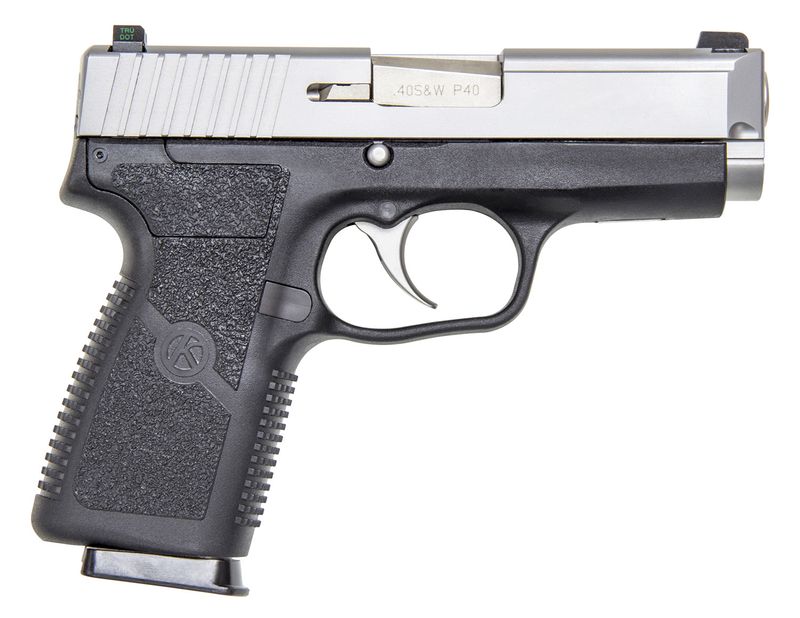 Kahr P Pistol KP4043NA, 40 S&W, 3.60in, Textured Polymer Grips, Black Finish, 7 Rds