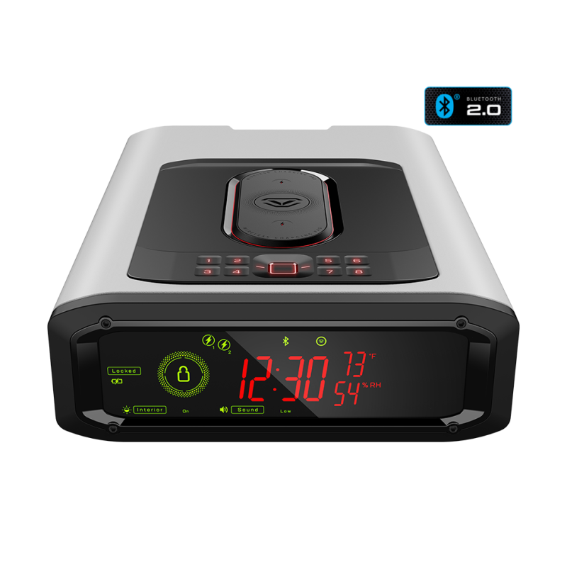 Vaultek DS5i Smart Station Biometric and Bluetooth 2.0 Safe, White (DS5i-WT)