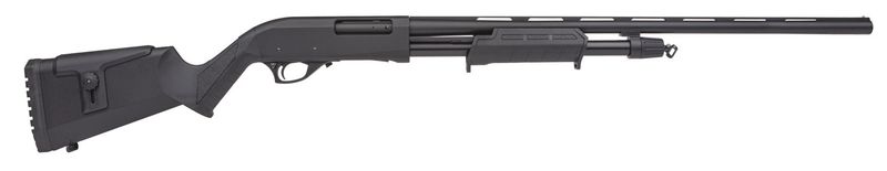 Rock Island Armory All Generations Pump Shotgun PA20H26, 26", 3" Chmbr, Black Fixed w/Adjustable Cheek Rest Stock, 5 Rds