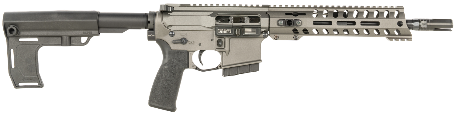 Patriot Ordnance Factory P-15 Base Pistol 02168, 350 Legend, 10.5in, MFT Blade Stabilizer Brace Grips, 10 Rds