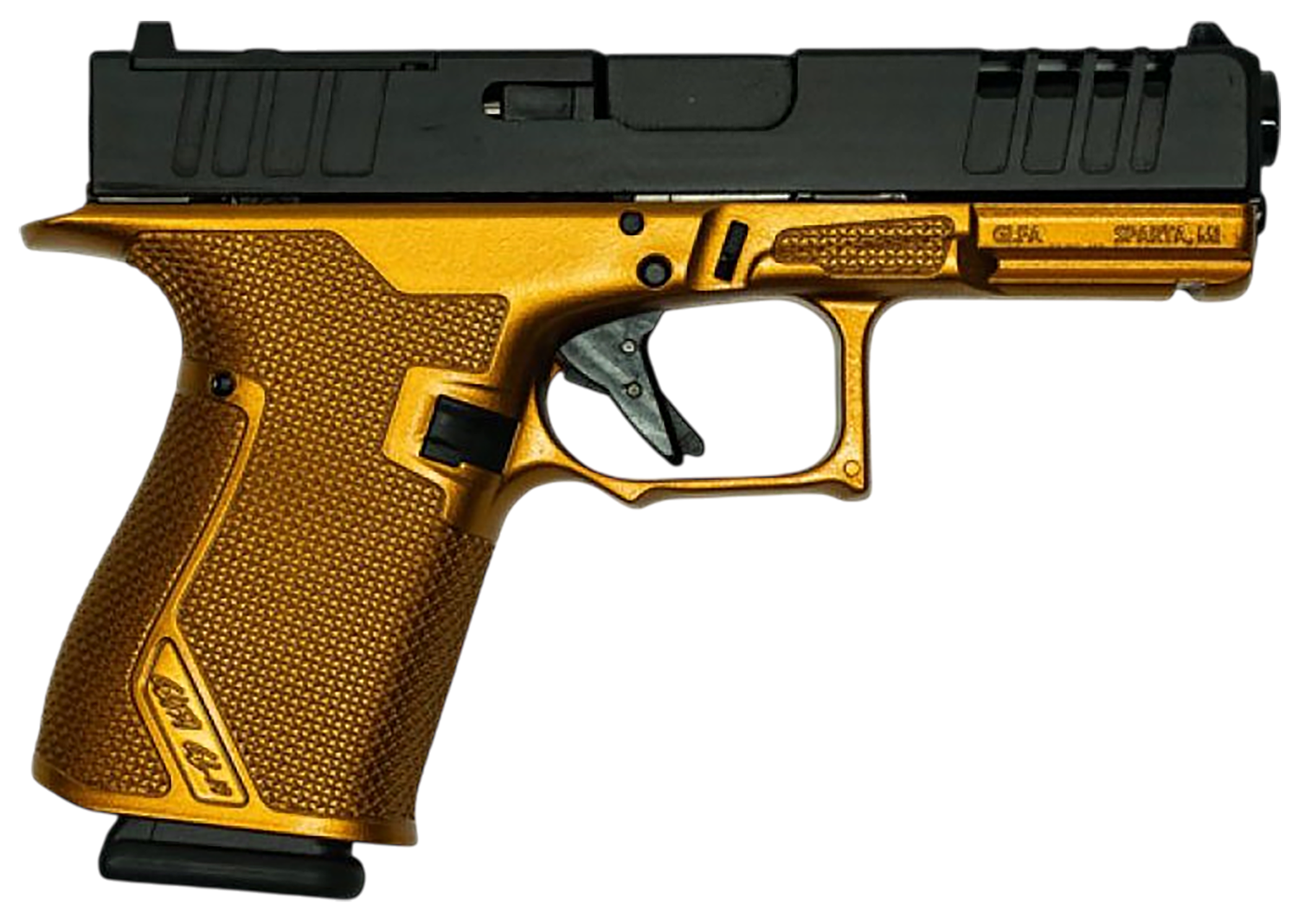 Great Lakes Striker Optic Ready Pistol GL19GCPR, 9mm, 4in, Galaxy Copper Cerakote Finish, 15 Rds