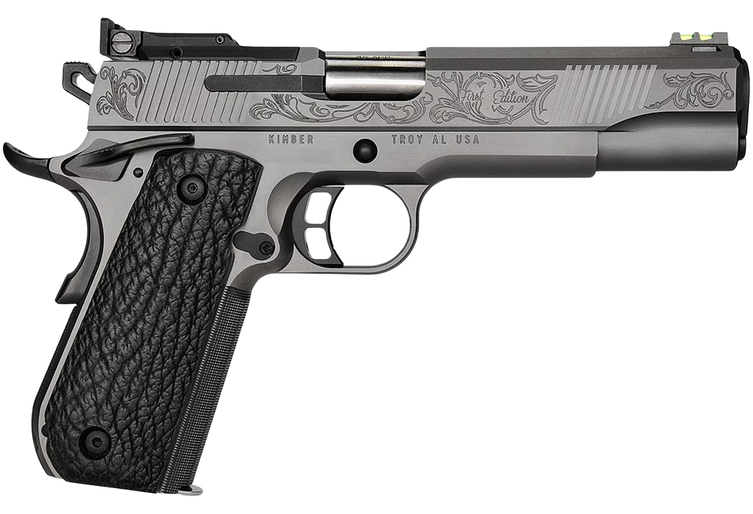 Kimber Next Gen Midnight Custom Limited Edition 1911 Pistol 3700883, 45 ACP, 5in, DLC Finish, Optic Ready, Shark Skin Grips, 8 Rds