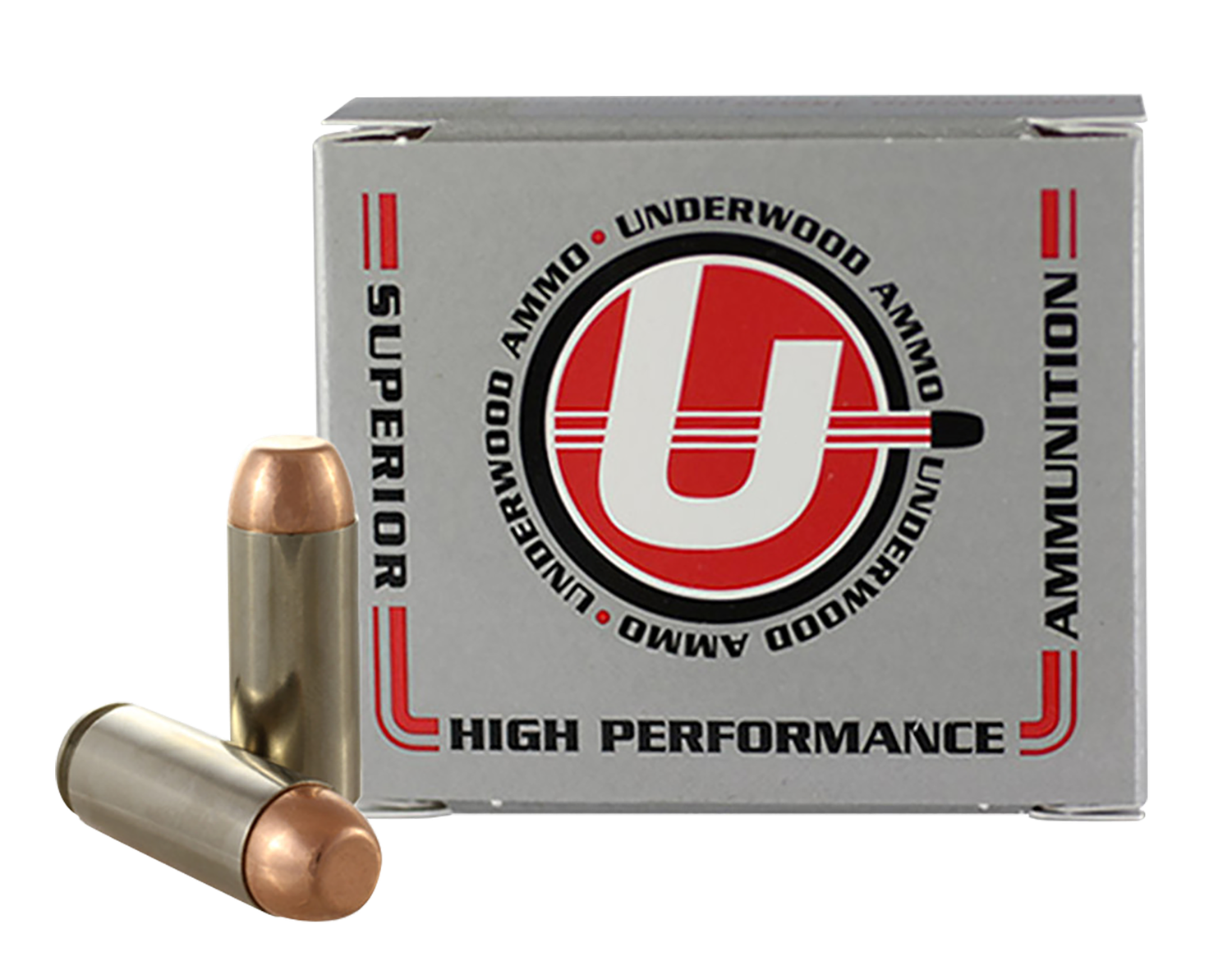 Underwood Pistol Ammunition UA509, 50 AE, Full Metal Jacket, 300 gr, 1580 fps, 20 Rd/Bx