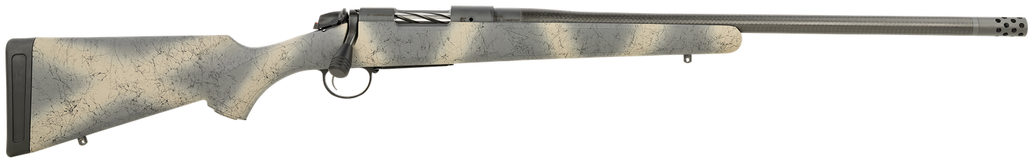 Bergara B-14 Ridge Carbon Wilderness Rifle B14S521CF, 308 Winchester, 20", Camo Stock, Gray Finish, 4 Rds
