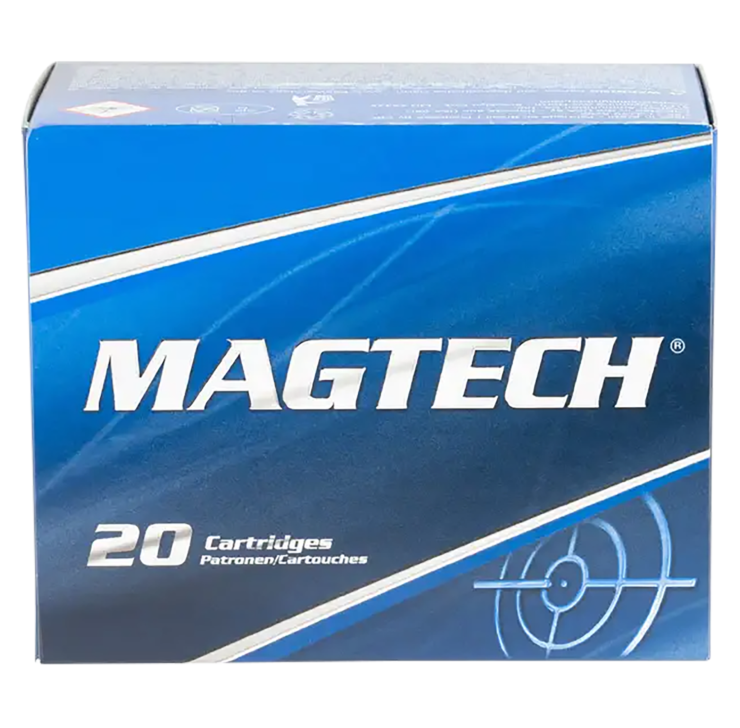 Magtech Sport Hunting Handgun Ammunition 500L, 500 S&W, Semi Jacketed Soft Point Flat, 325 GR, 1801 fps, 20 Rd/bx