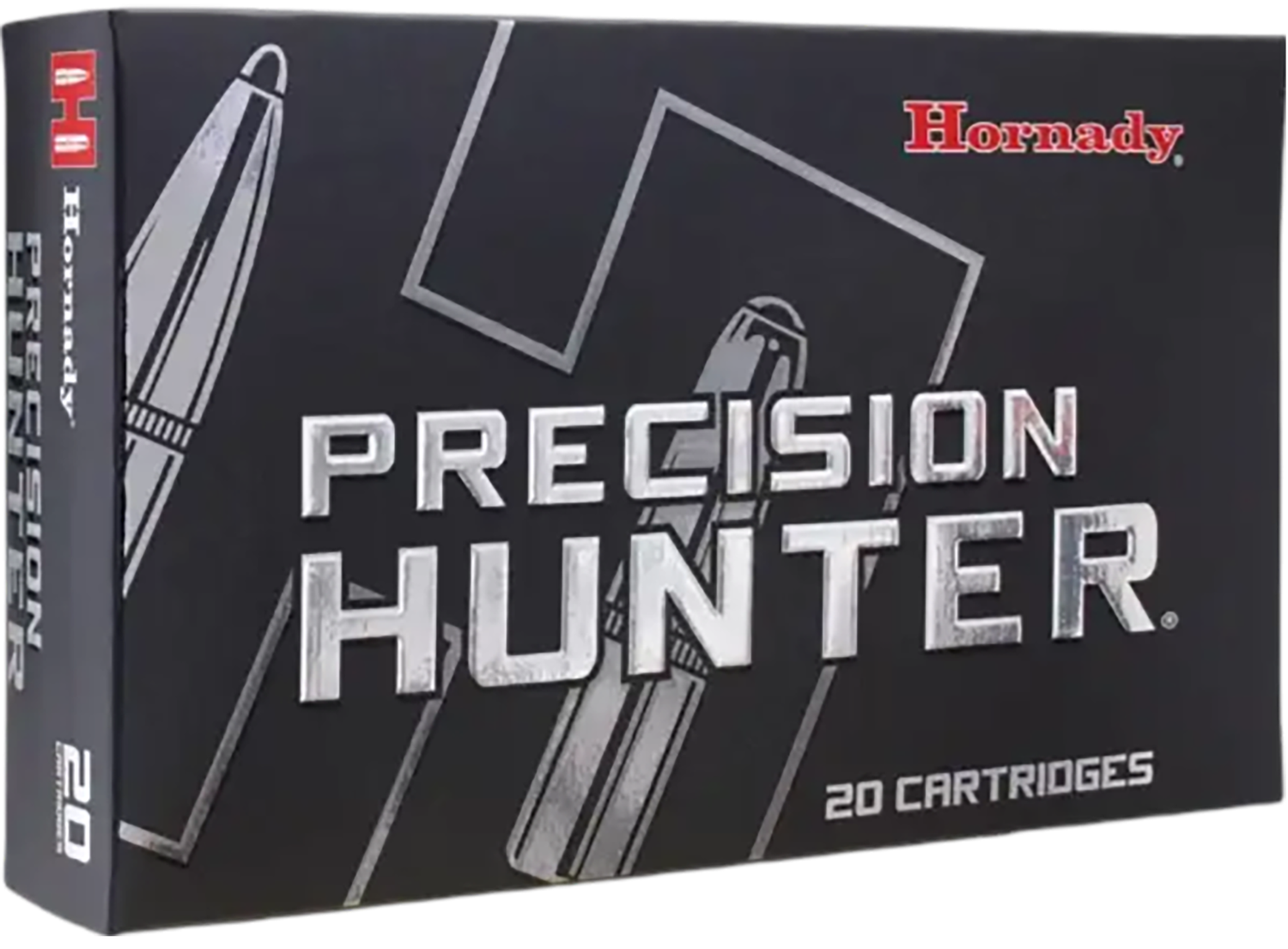 Hornady Precision Hunter Rifle Ammunition 82144, 300 Remington Short Action Ultra Magnum, ELD-X, 178 GR, 20 Rd/Bx