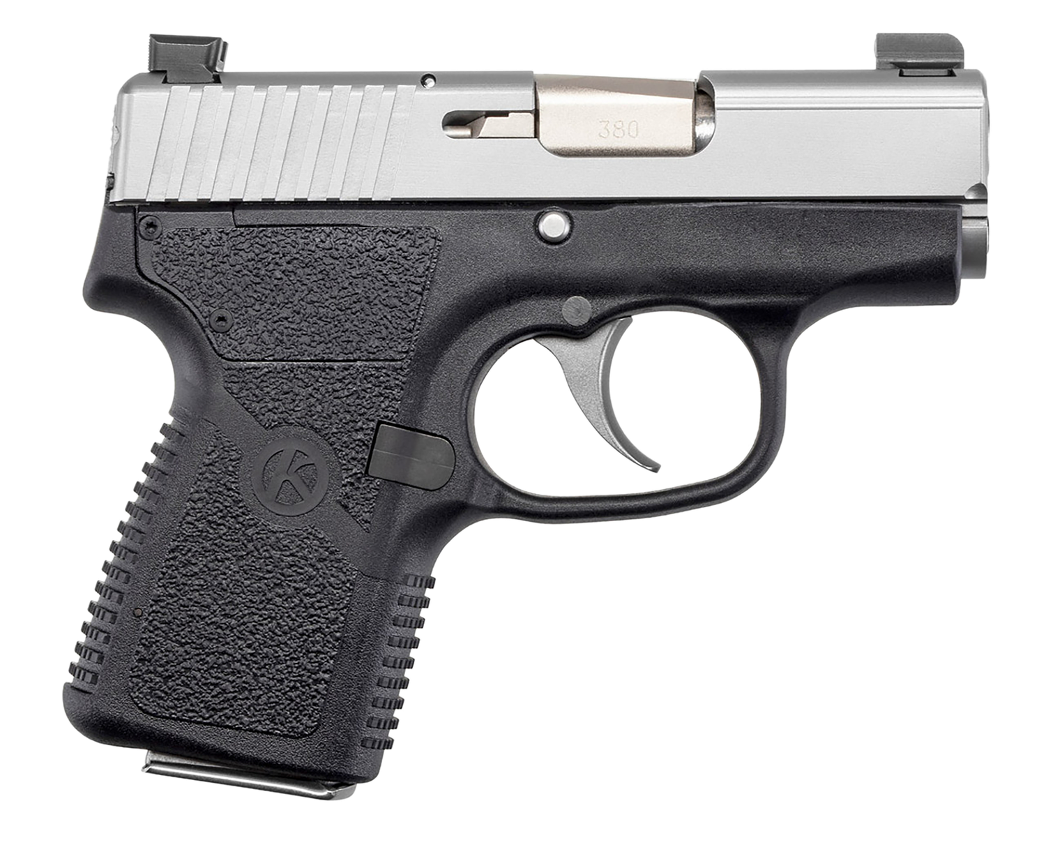 Kahr Arms P380 CA* Pistol KP38233N, 380 ACP, 2.53", Black Textured Polymer Grips, Black Finish, 6 Rds