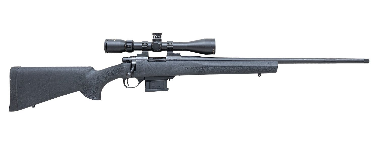 Howa M1500 Mini Action Rifle HMA22ARCBLKGP, 22 ARC, 22", Synthetic Black HTI Stock, 5 Rds