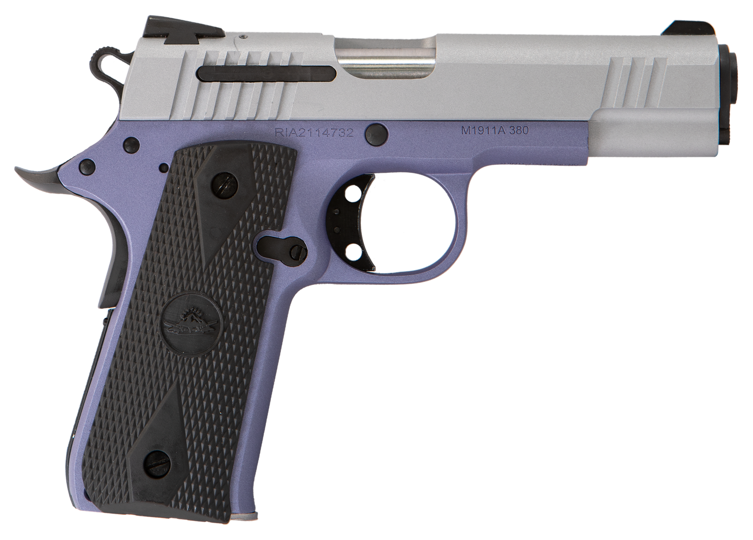 Citadel 1911-A1 Baby SAO Pistol CIT380OLALA, 380 ACP, 3.75", Crushed Orchard Cerakote Finish, 7 Rds