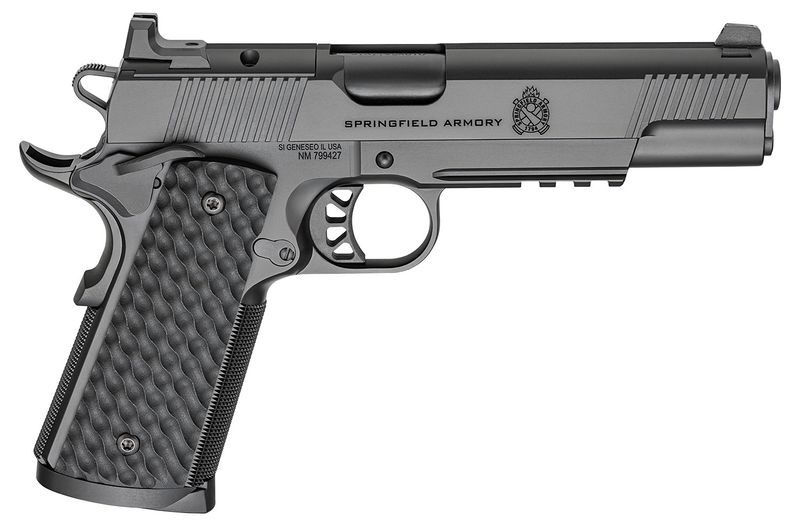 Springfield 1911 TRP AOS Optic Ready Pistol PC9125LRAOS, 45 ACP, 5in, VZ Hydra G10, Black Cerakote Finish, 8 Rds