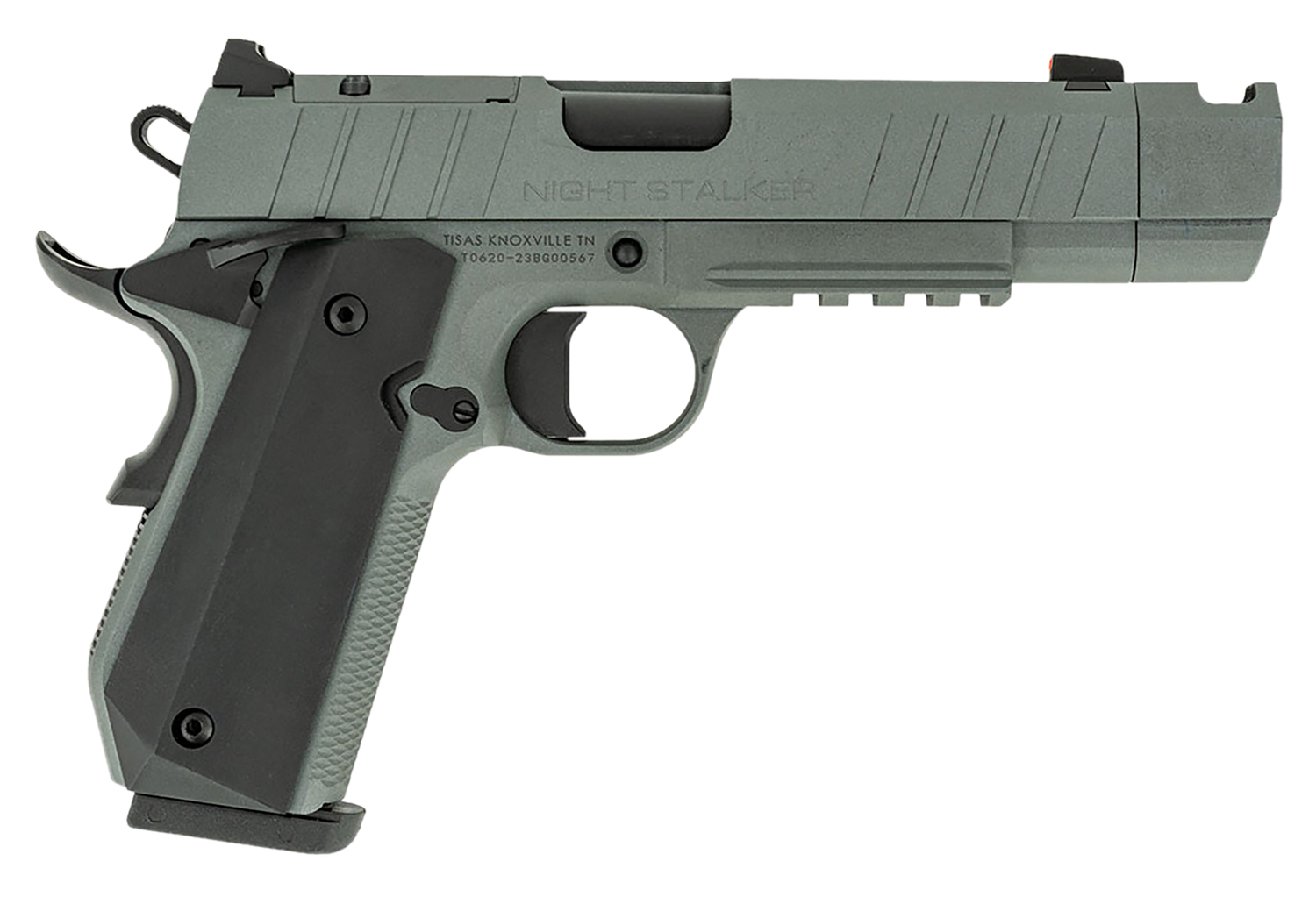 Tisas 1911 Night Stalker Pistol 10100135, 45 ACP, 4.25in