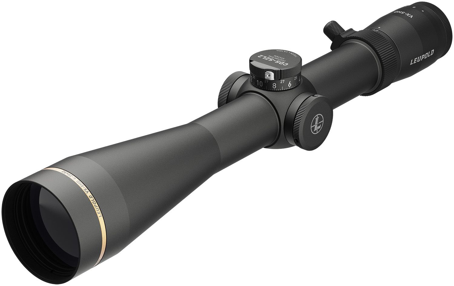 Leupold VX-5HD Gen 2 Rifle Scope 183857, 4-20x, 52mm Obj, 34mm Tube, Black Matte, Duplex Reticle