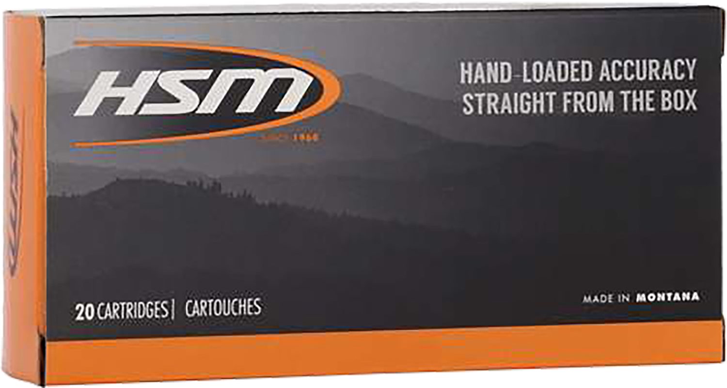 HSM Rifle Ammunition 457015N, 45-70 Gov, JHP, 300 gr, 20 Rd/Bx