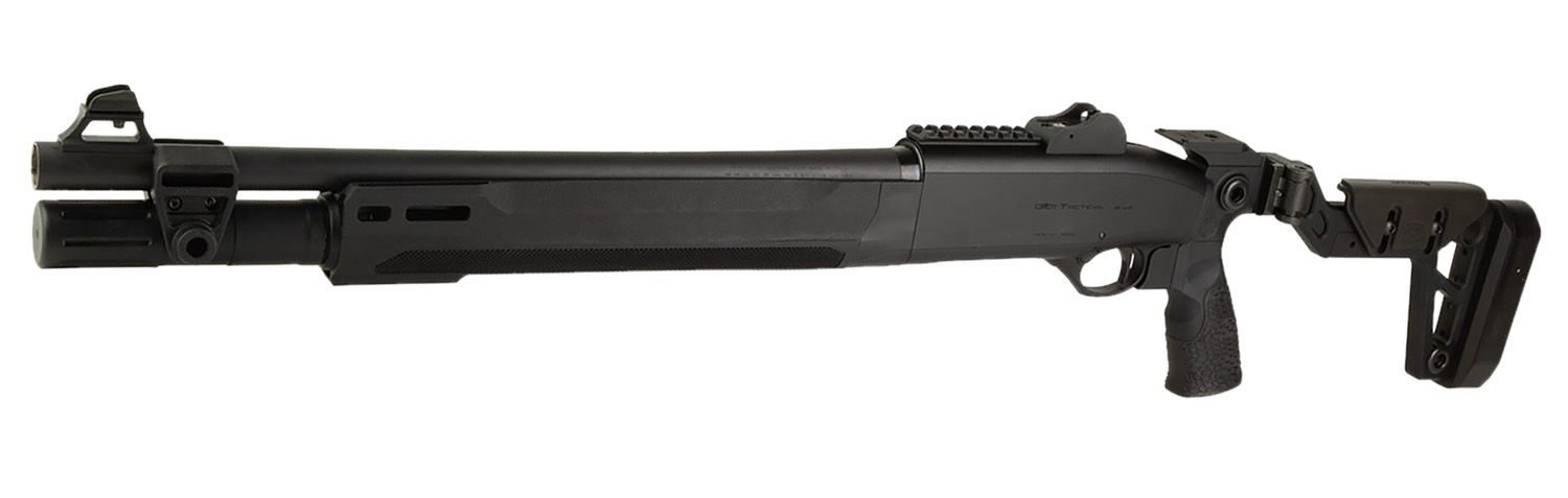 Beretta Beretta 1301 LTT Semi-Auto Shotgun LTT1301HBCFBLK, 18.50", 3" Chmbr, Black Chisel Folding Synthetic Stock, 7 Rds