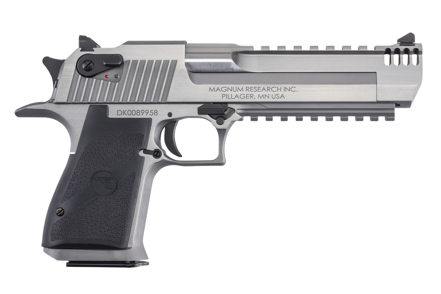 Magnum Research Desert Eagle Pistol DE44SRMB, 44 Remington Mag, 6", Stainless Finish, 8 Rds