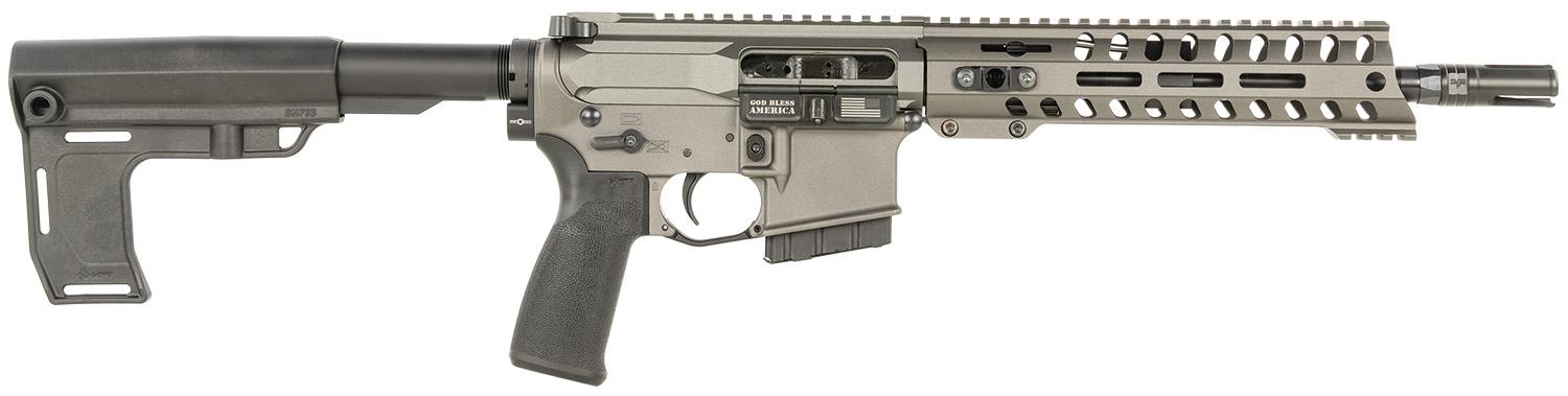 Patriot Ordnance Factory P-15 Base Pistol 02168, 350 Legend, 10.5in, MFT Blade Stabilizer Brace Grips, 10 Rds