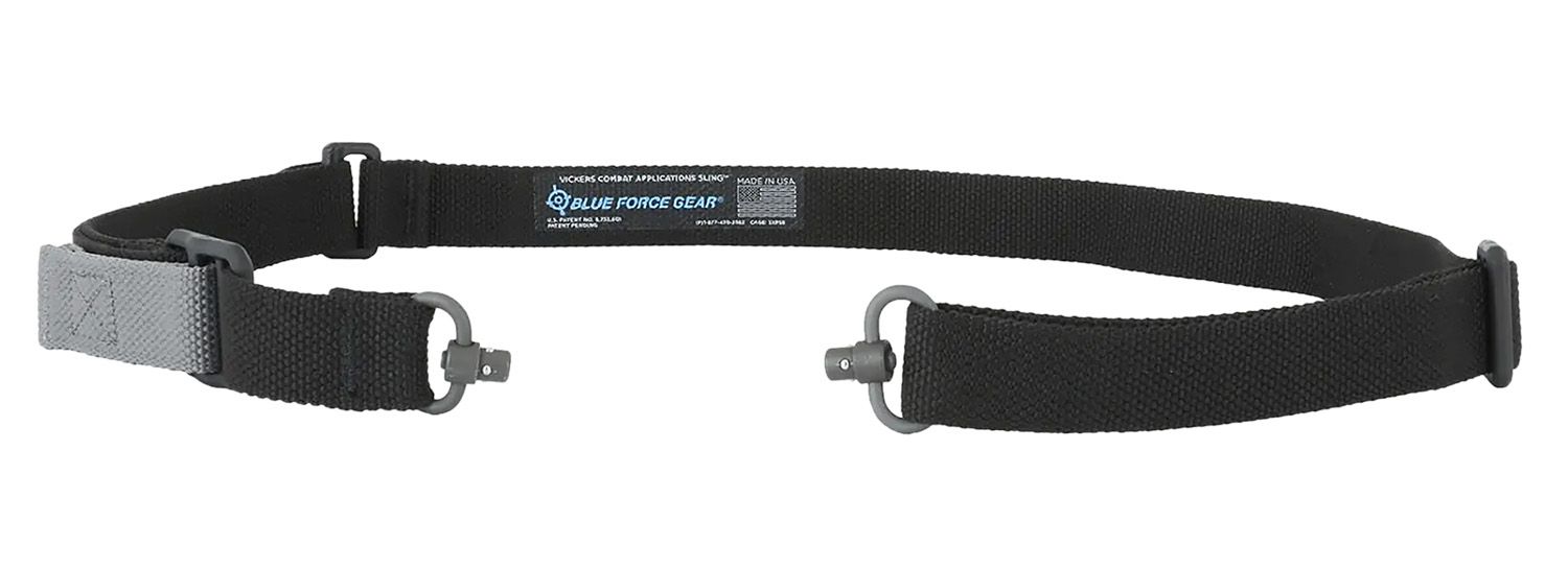 Blue Force Gear Vickers Push Button Sling, Black (VCASPB125AABK)