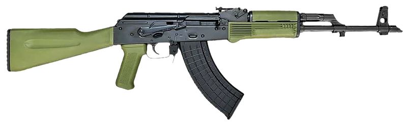 Riley Defense Inc. RAK47 Rifle RAK102G, 7.62x39mm, 16.25", Green Stock, 30 Rds