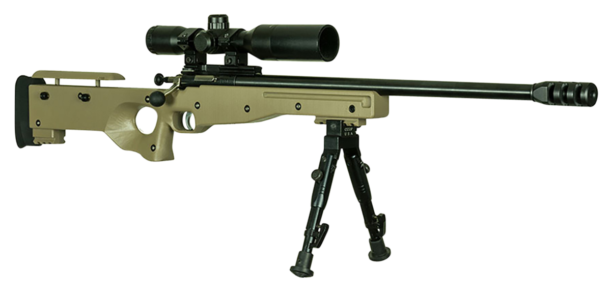 Keystone Sporting Crickett Precision Rifle KSA2157, 22 WMR, 16.125", Synthetic FDE Stock, 1 Rd