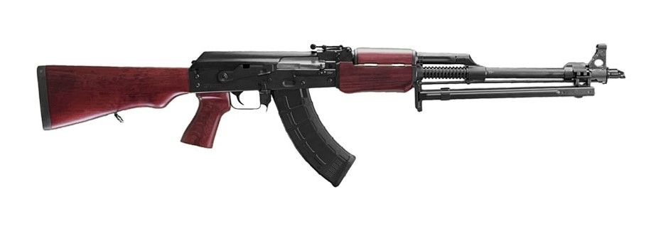 Zastava M72 RPK Rifle ZR72762SR, 7.62x39mm, 21.5" Ribbed Barrel, Serbian Red Wood Stock, 30 Rds