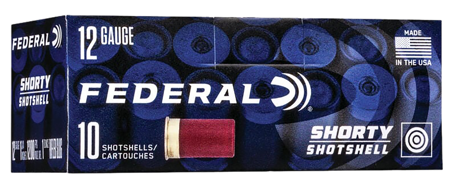 Federal Shorty Shotshells SH129RS, 12 Gauge, 1-3/4", 1 oz, 1200 fps, Rifled Slug, 10 Rd/bx