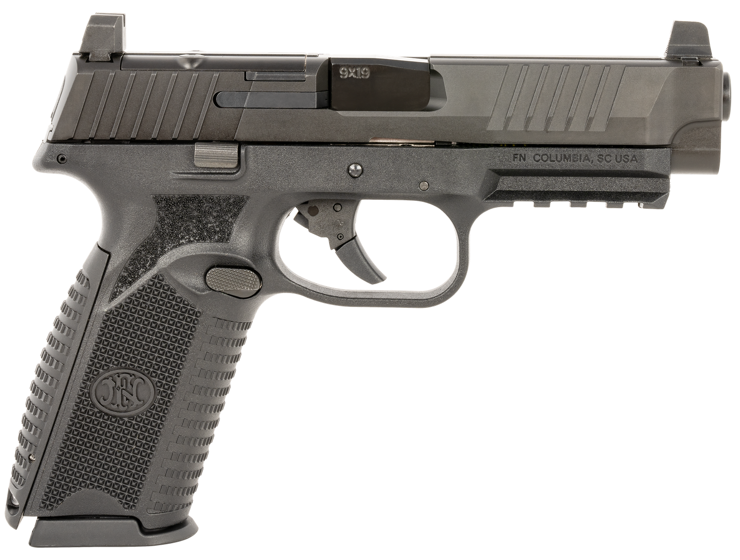 FN Herstal 509 MRD Optic Ready Pistol 66100718, 9mm Luger, 4.50in, Black Polymer, Black Finish, 10 Rds