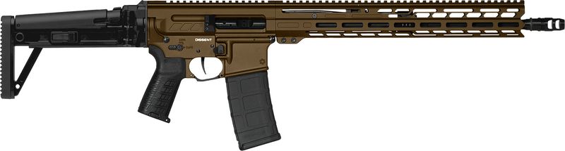 CMMG Dissent MK47 Rifle 30A750AMB, 300 Blackout, 16.10", CMMG Dissent Side Folding Stock, 30 Rds