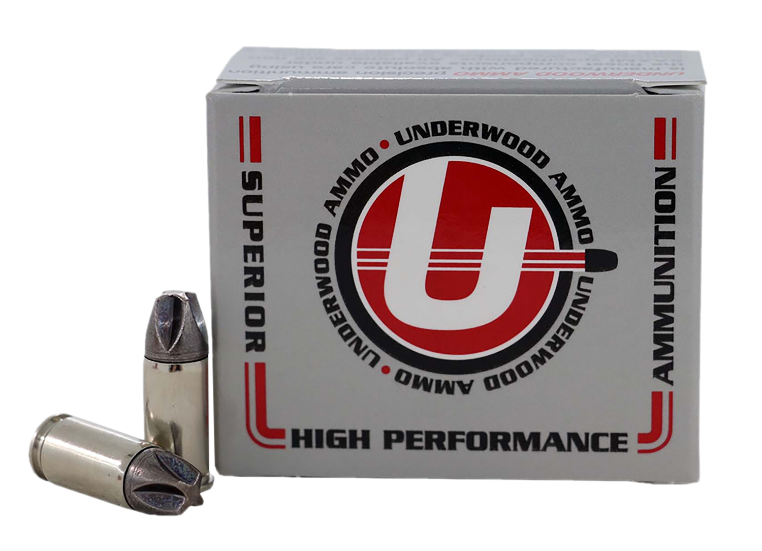 Underwood Pistol Ammunition UA875, 9mm, 90 gr, 1400 fps, 20 Rd/Bx