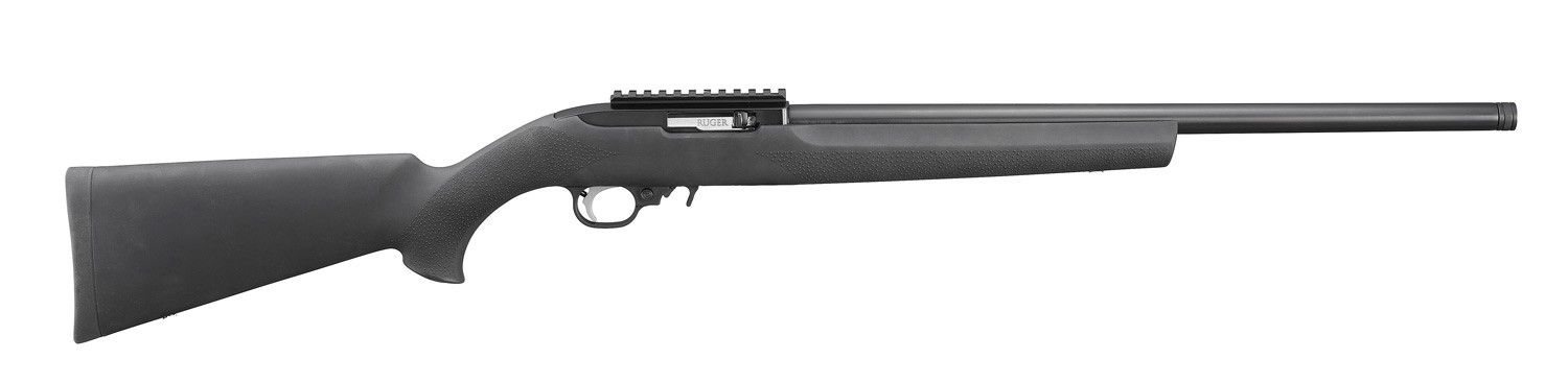 Ruger 10/22 Light Varmint Target Rifle 31222, 22LR, 20", Black Hogue Overmolded Stock, 10 Rds