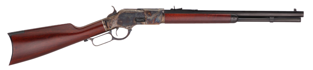 Taylors 1873 Lever Action Rifle 550172DE, 45 Colt, 20" Octagon Barrel, Case Hardened Finish, Walnut Stock, 10 Rds