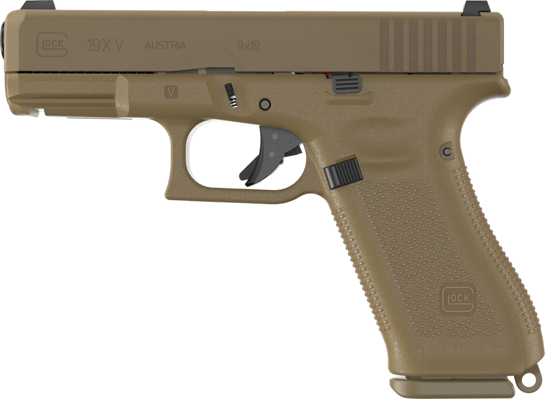 Glock G19X V Pistol UV1950701X, 9mm, 4.02in, 10 Rds