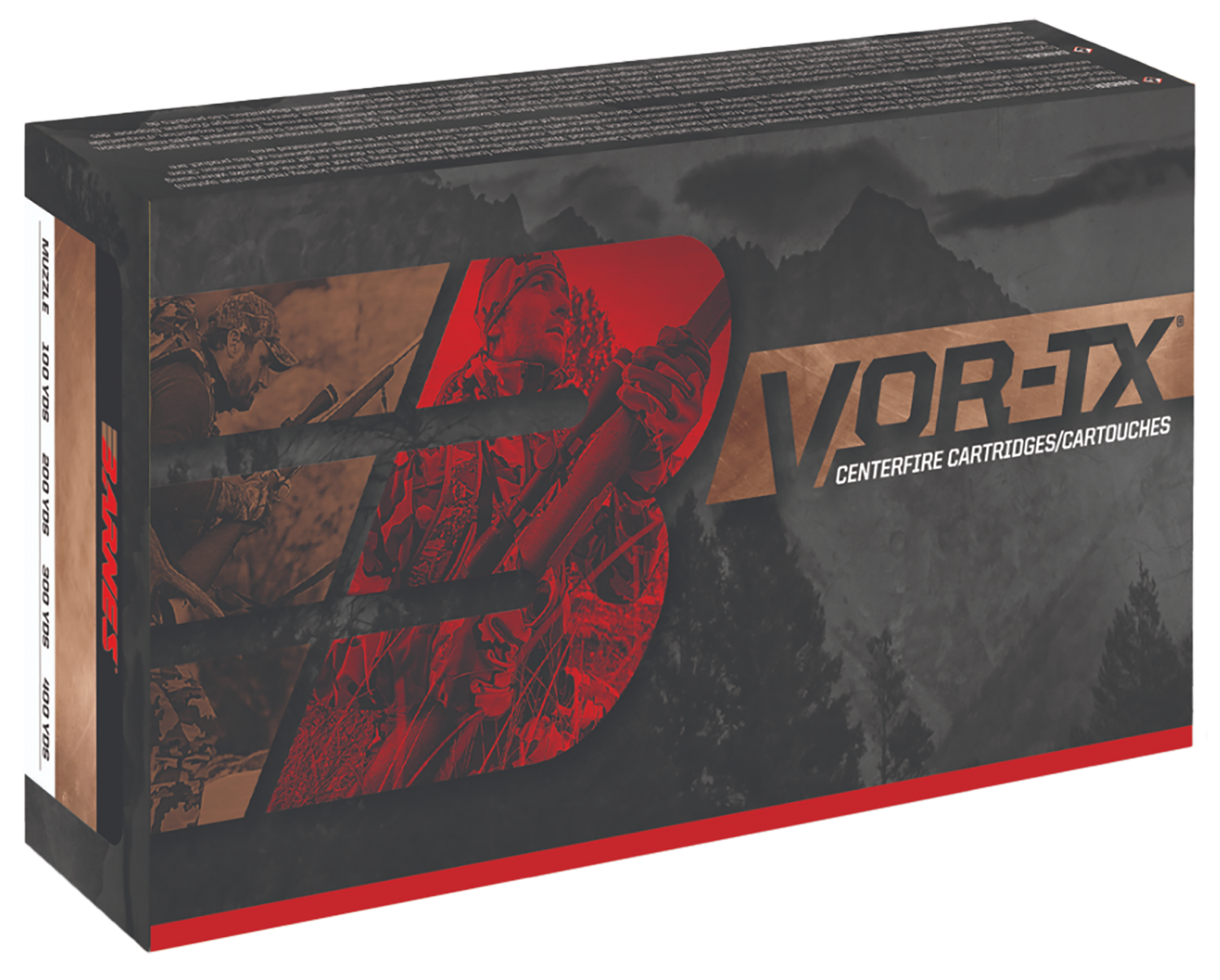 Barnes VOR-TX Rifle Ammunition 32086, 350 Legend, TSX Flat Base, 170 gr, 20 Rd/Bx