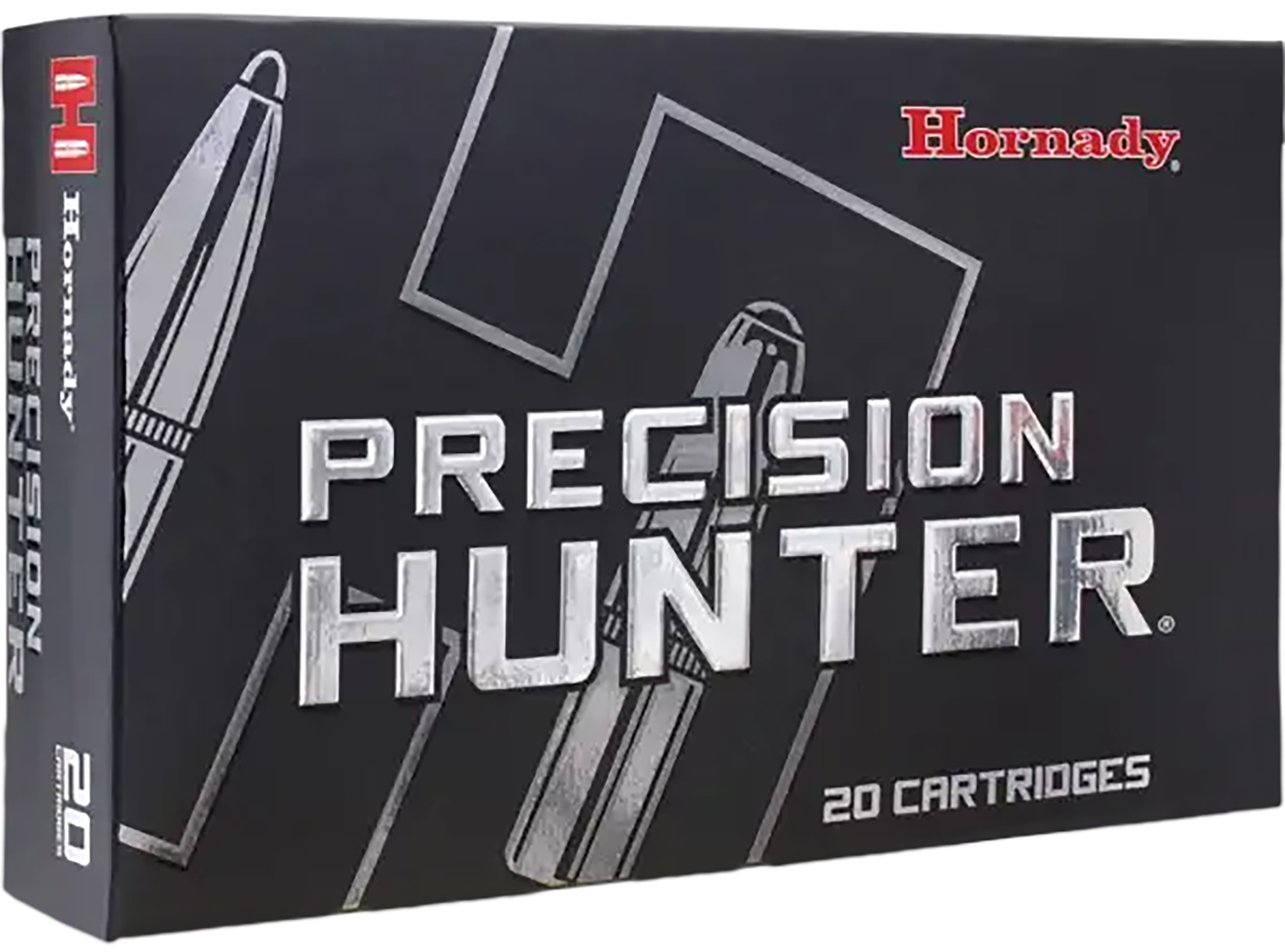 Hornady Precision Hunter Rifle Ammunition 82214, 30-378 Weatherby, ELD-X, 220 GR, 3025 fps, 20 Rd/Bx