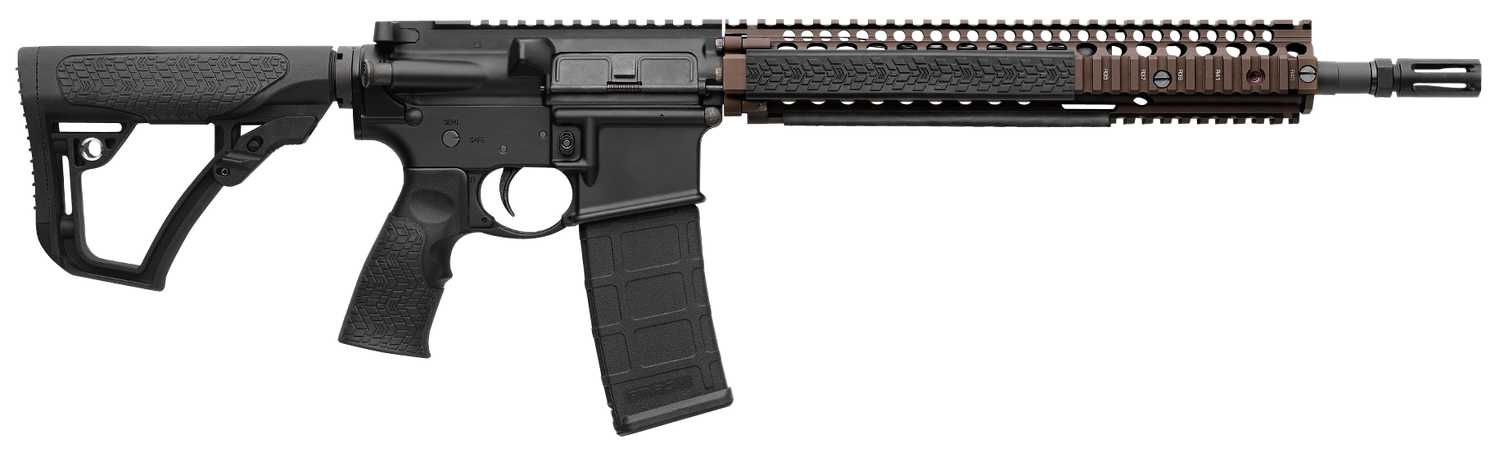 Daniel Defense DDM4 M4A1 Carbine 0208806027011, 223 Remington-5.56 NATO, 16", DD Collaps Stck, Matte Black Finish, 30 Rd
