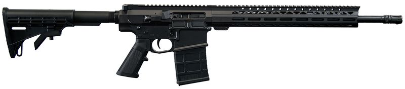 LIVE FREE ARMORY Battle Rifle Heavy Rifle LFBR82001, 308 Win/7.62x51mm, 18", Magpul Moe RL Stock, 20 Rds