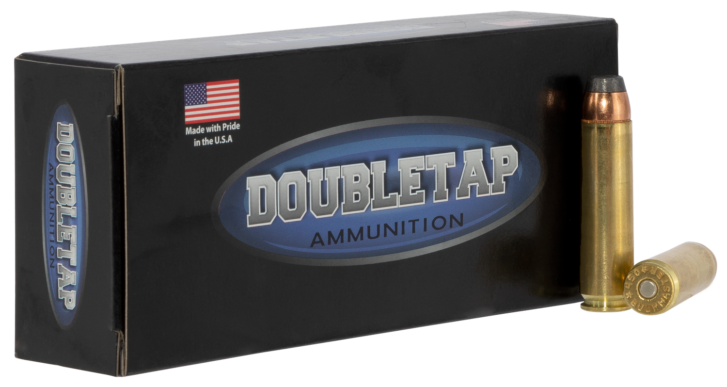 DoubleTap Hunter Rifle Ammunition 450B300B, 450 Bushmaster, Bonded Jacket Soft Point, 300 gr, 1900 fps, 20 Rd/Bx