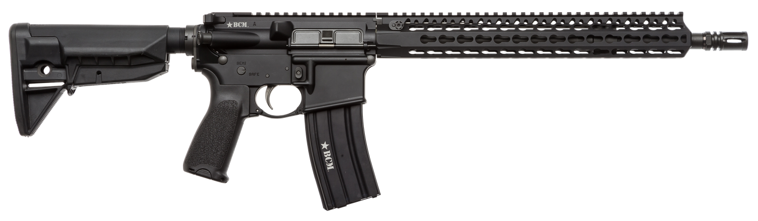 Bravo Company RECCE-14 Semi-Auto Rifle 780790, 223 Remington-5.56 NATO, 14.5", 6-Position Black Stock, Black Finish, 30 Rd