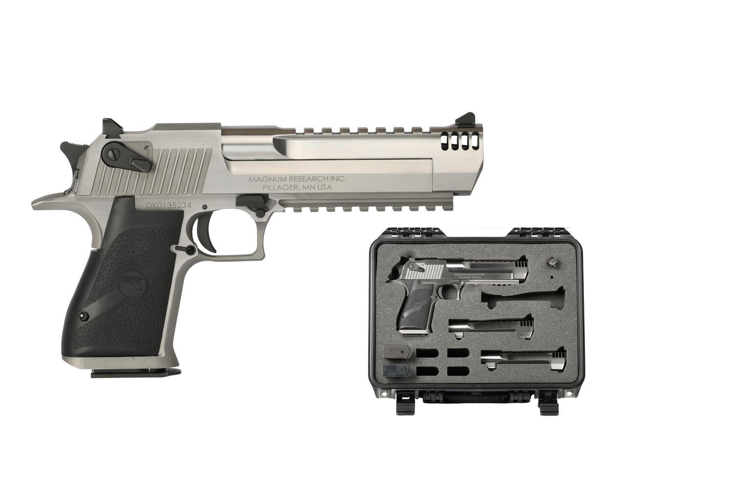 Magnum Research DE Mark XIX Component System Pistol DEXIX6SRMB, 357 Magnum, 6.0in, 9 Rds