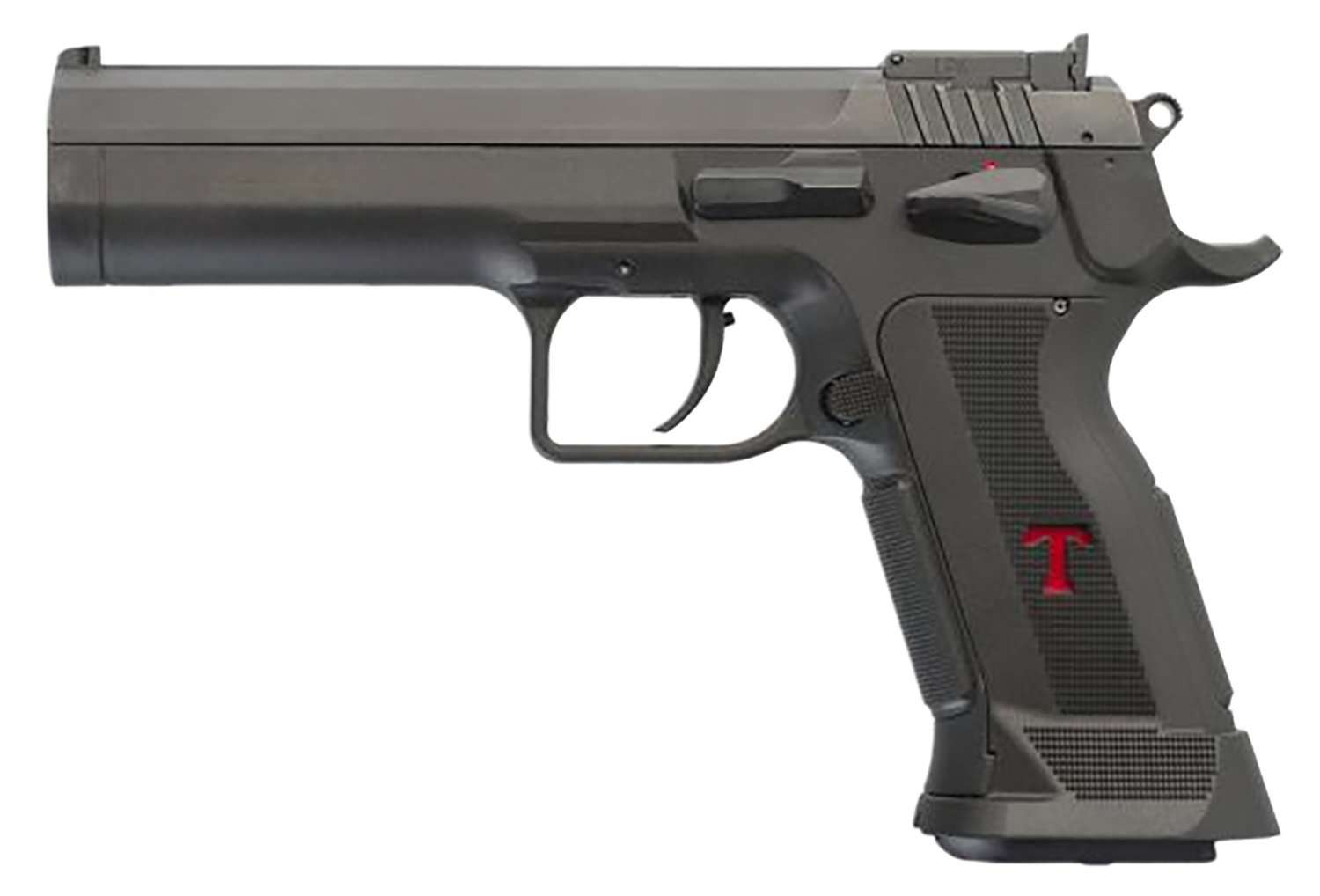 EAA Limited Custom Pistol TFLIMPROP9, 9mm Luger, 4.76in, Textured Grips, Black Finish, 19 Rds