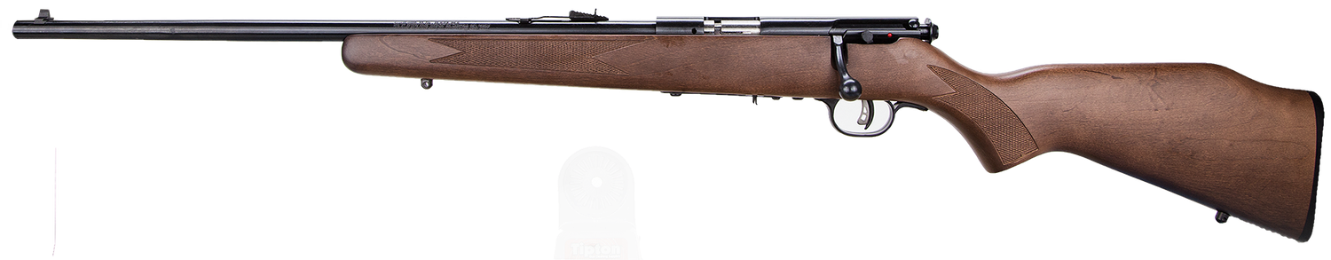 Savage 93GL Left-Hand Magnum Rimfire Rifle 95700, 22 Win Magnum Rimfire, 20.75", Bolt Action, Walnut Stock, Blue Finish, Accutrigger, 5 Rds