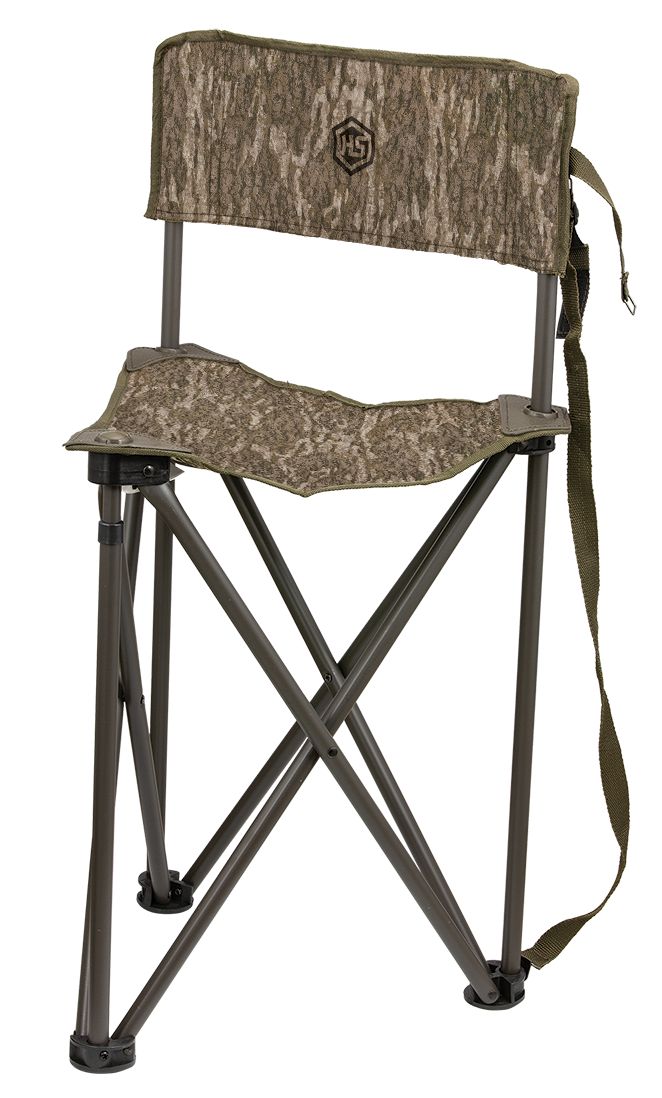 Hunters Specialites Dove Chair with Back, Tripod Mossy Oak Bottomland (HS-100153-1)