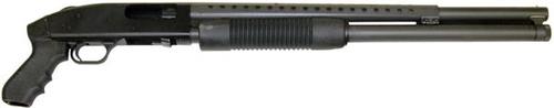 Mossberg 500 Persuader Pump Shotgun 50588, 12 Gauge, 20", 3" Chmbr, Synthetic Black, Pistol Grip.