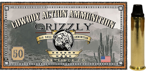 Grizzly Ammunition Cowboy Action Pistol Ammunition GC357M2, 357 Mag, Semi Wad-Cutter, 158  GR, 1000  fps, 50 Rd/bx